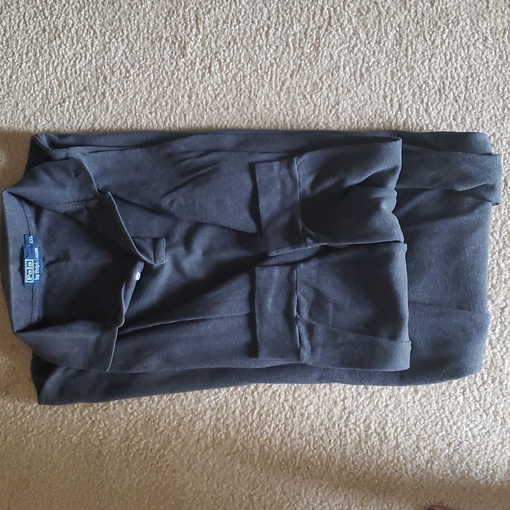 Mens Long Sleeve Polo